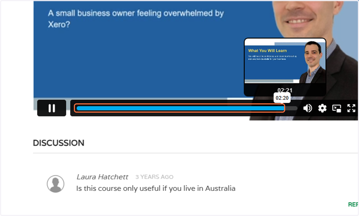 Complete the lesson