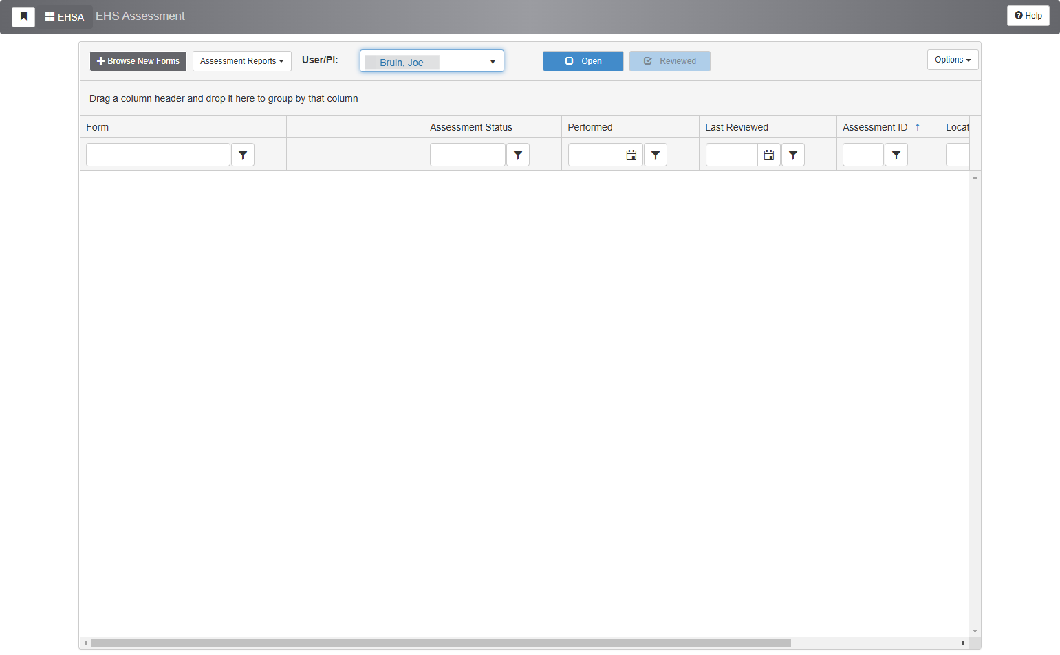 Click on the "+Browse New Forms" button