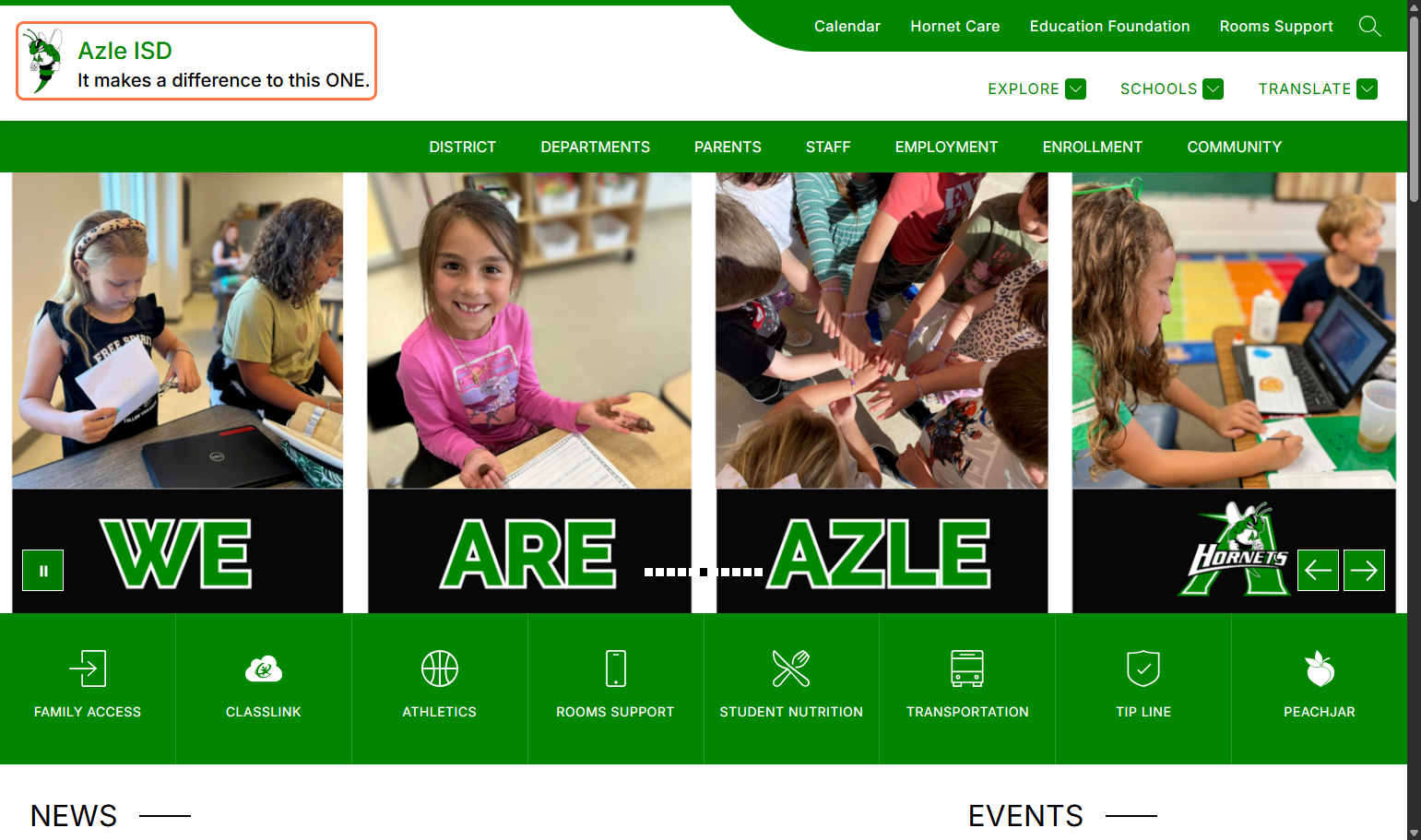 Go to azleisd.net