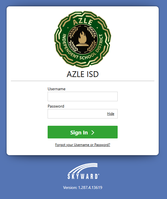 Type your username and password and sign in!