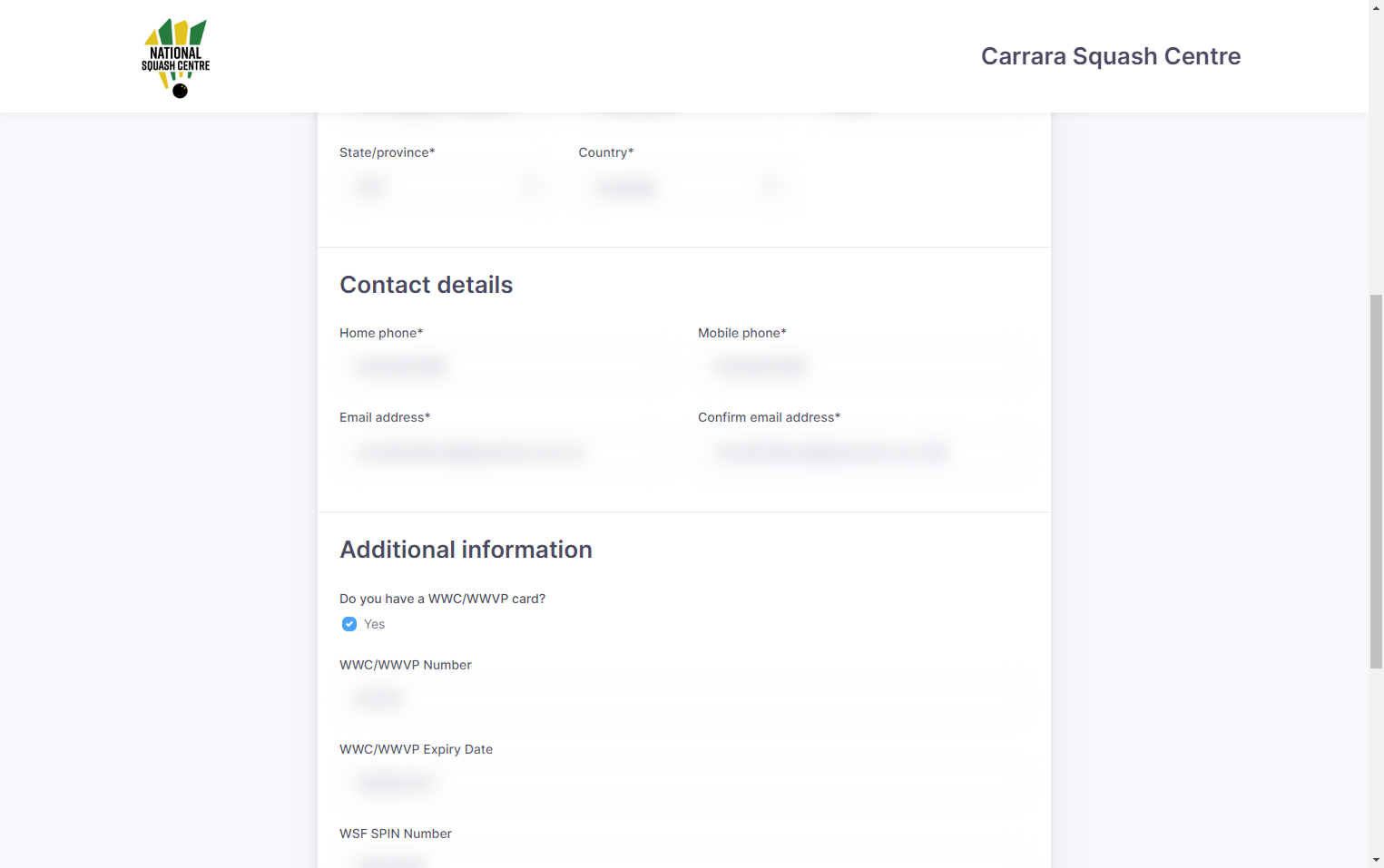 Confirm your email address