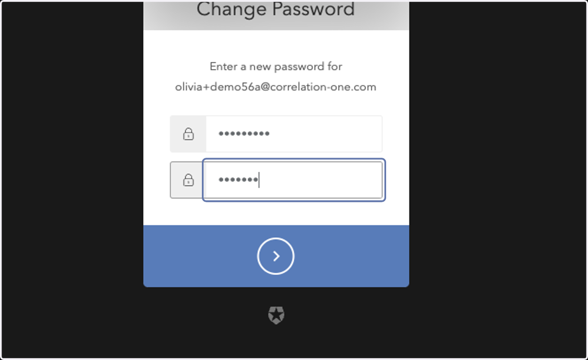 Confirm password