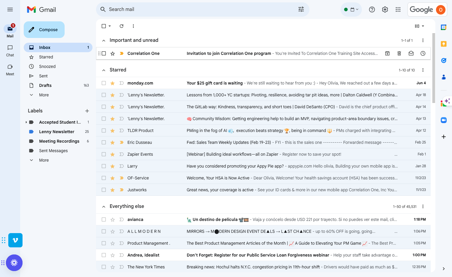 Email Invitation