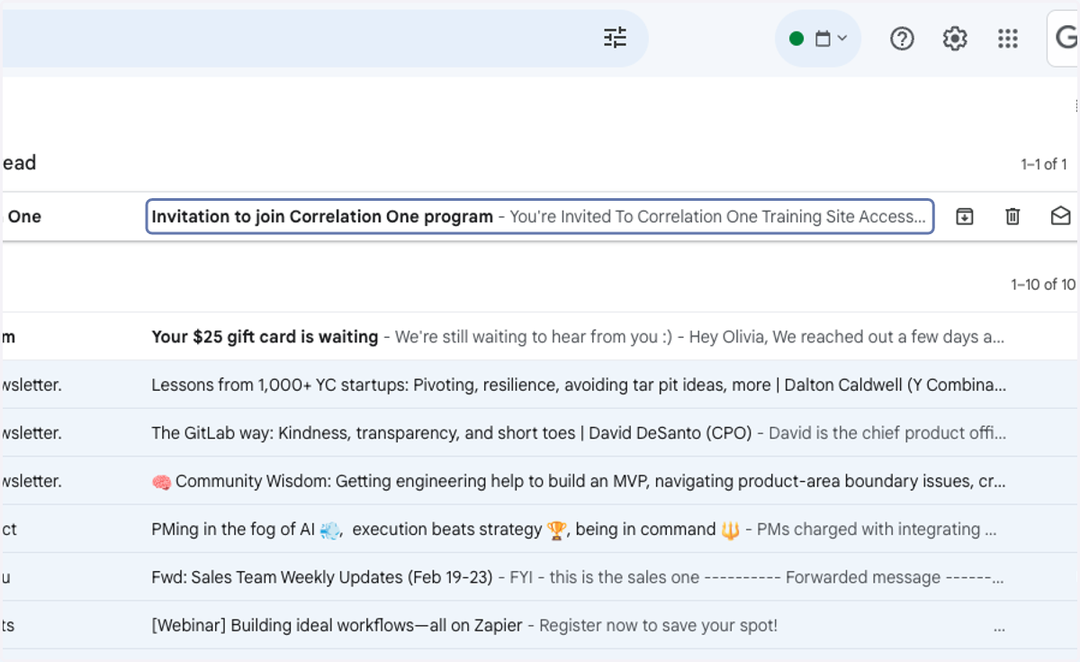 Email Invitation