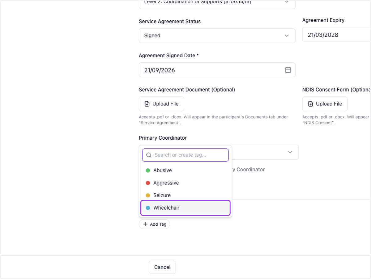 (Optional) Add Tags
