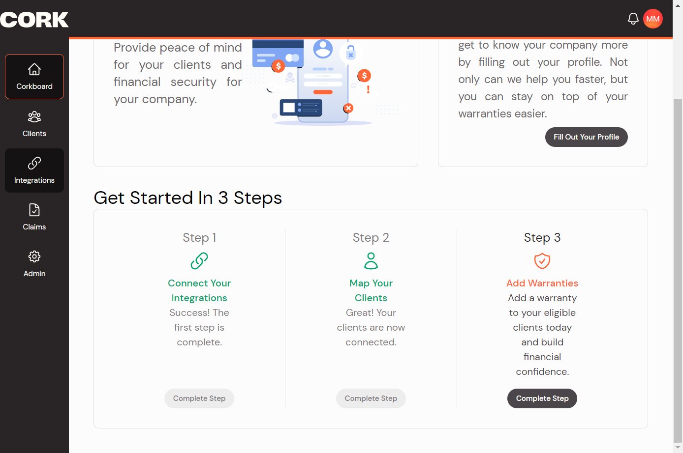 Click on Integrations