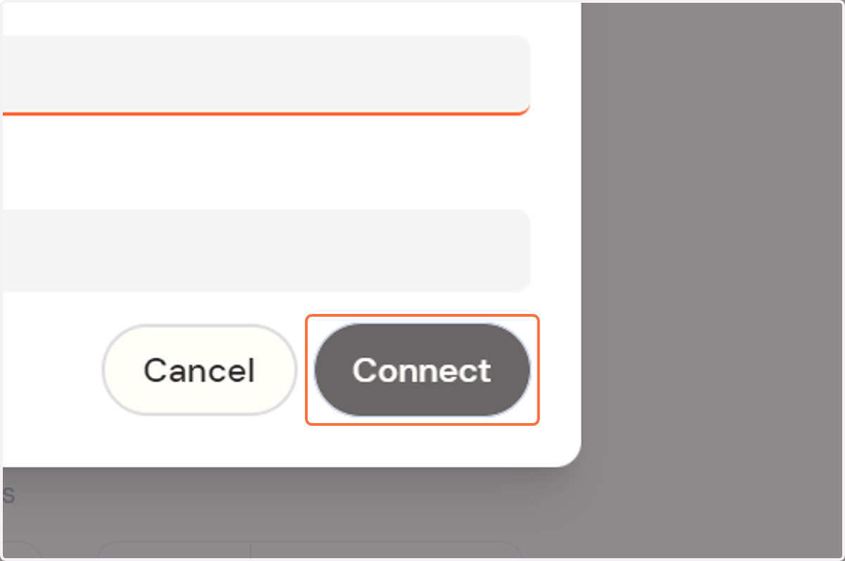 Click on Connect