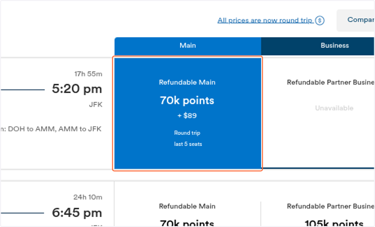 Click on Refundable Main…