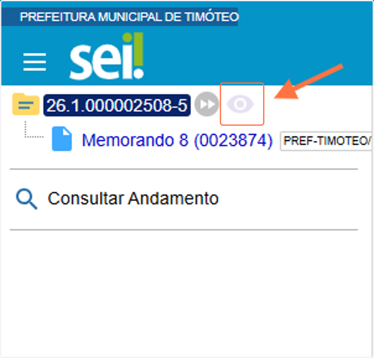 Confirmar a inclusão
