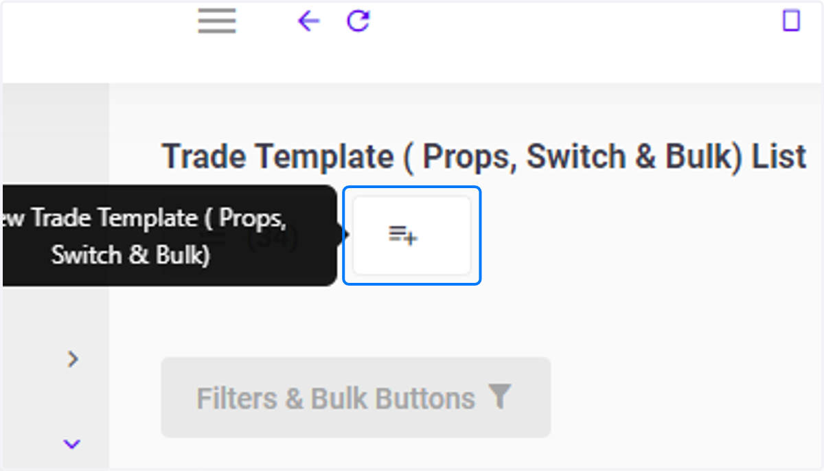 Click on navigation