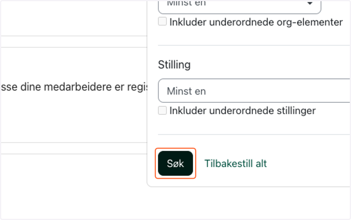 Klik på Søk