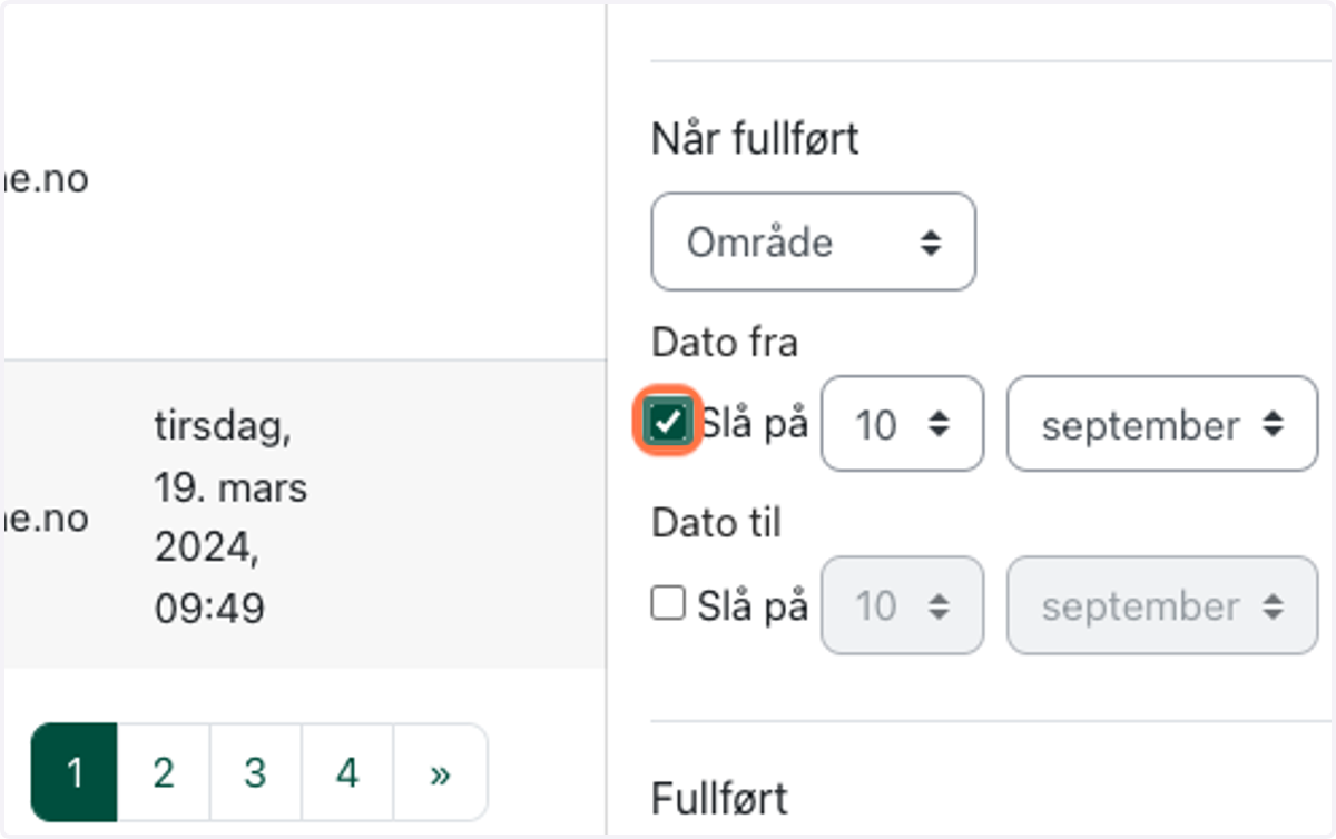 Aktiver Slå på