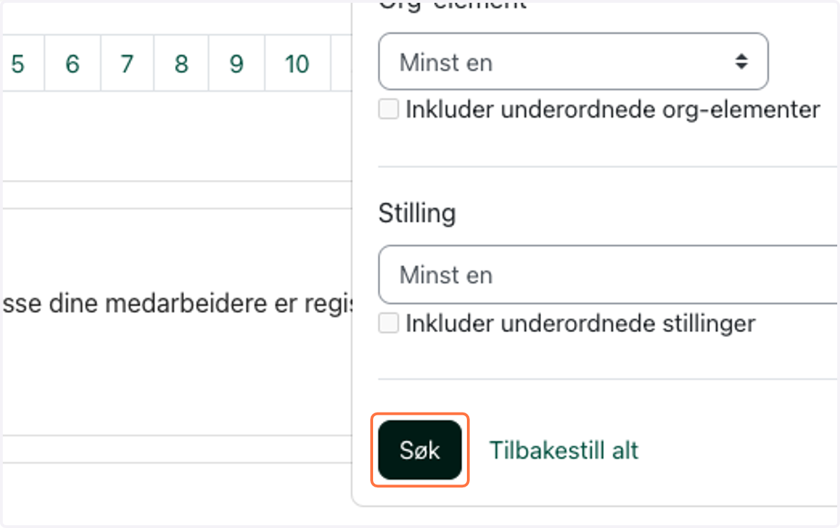 Klikk på Søk