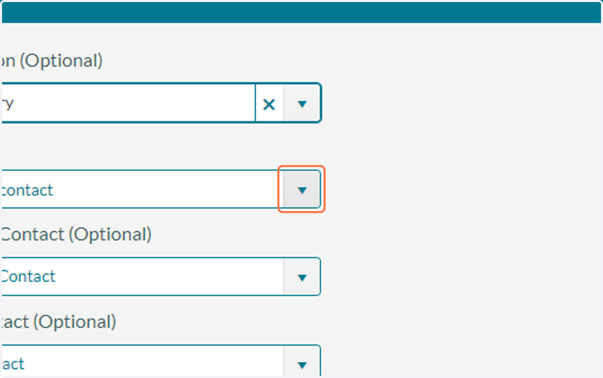 Click on Select