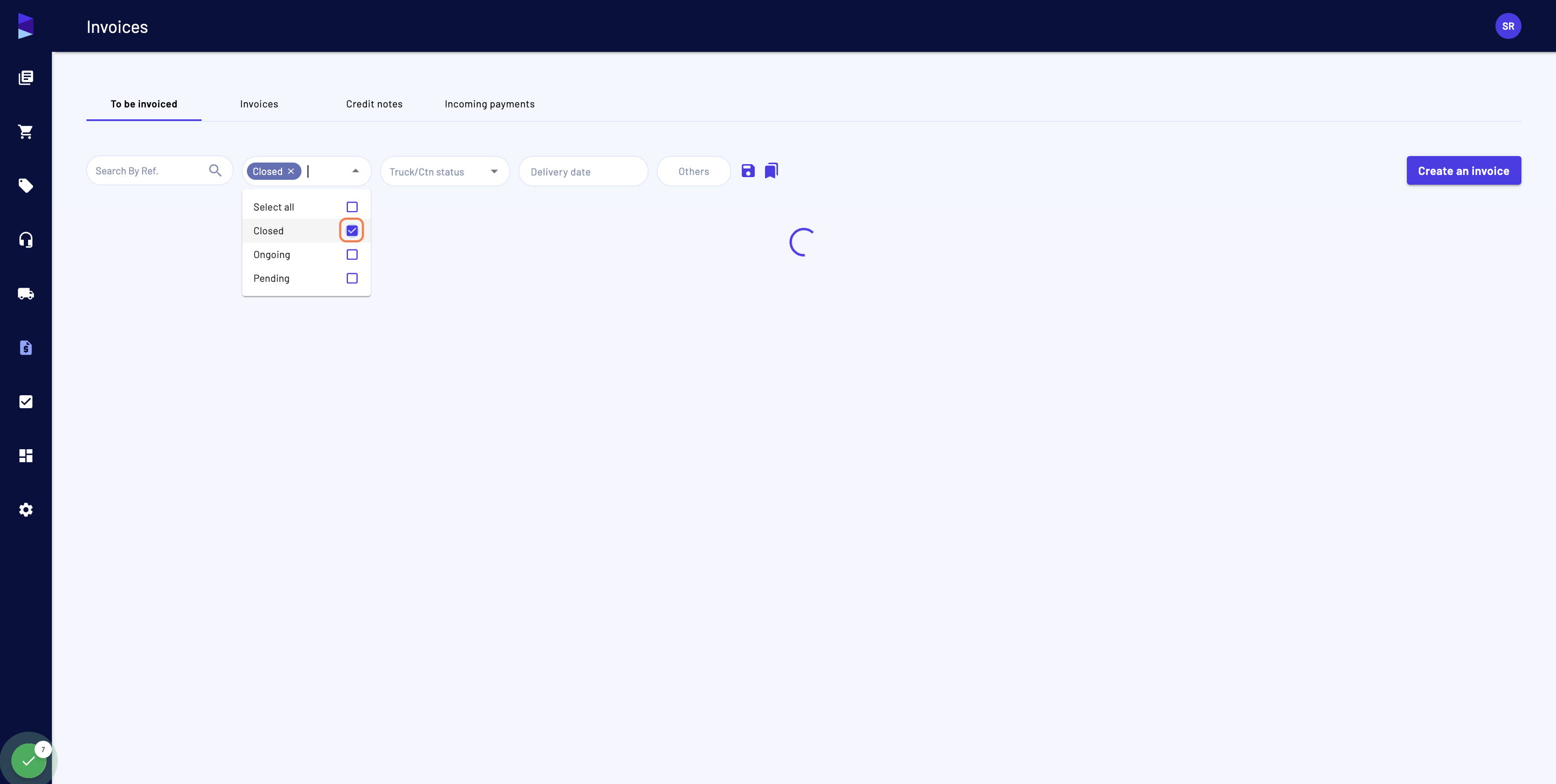 You can easily find them by filtering by status "Closed"