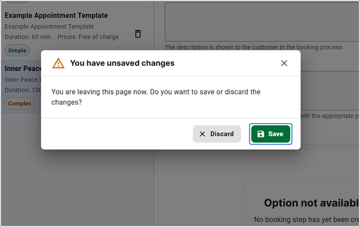 A prompt will come up. Click Save