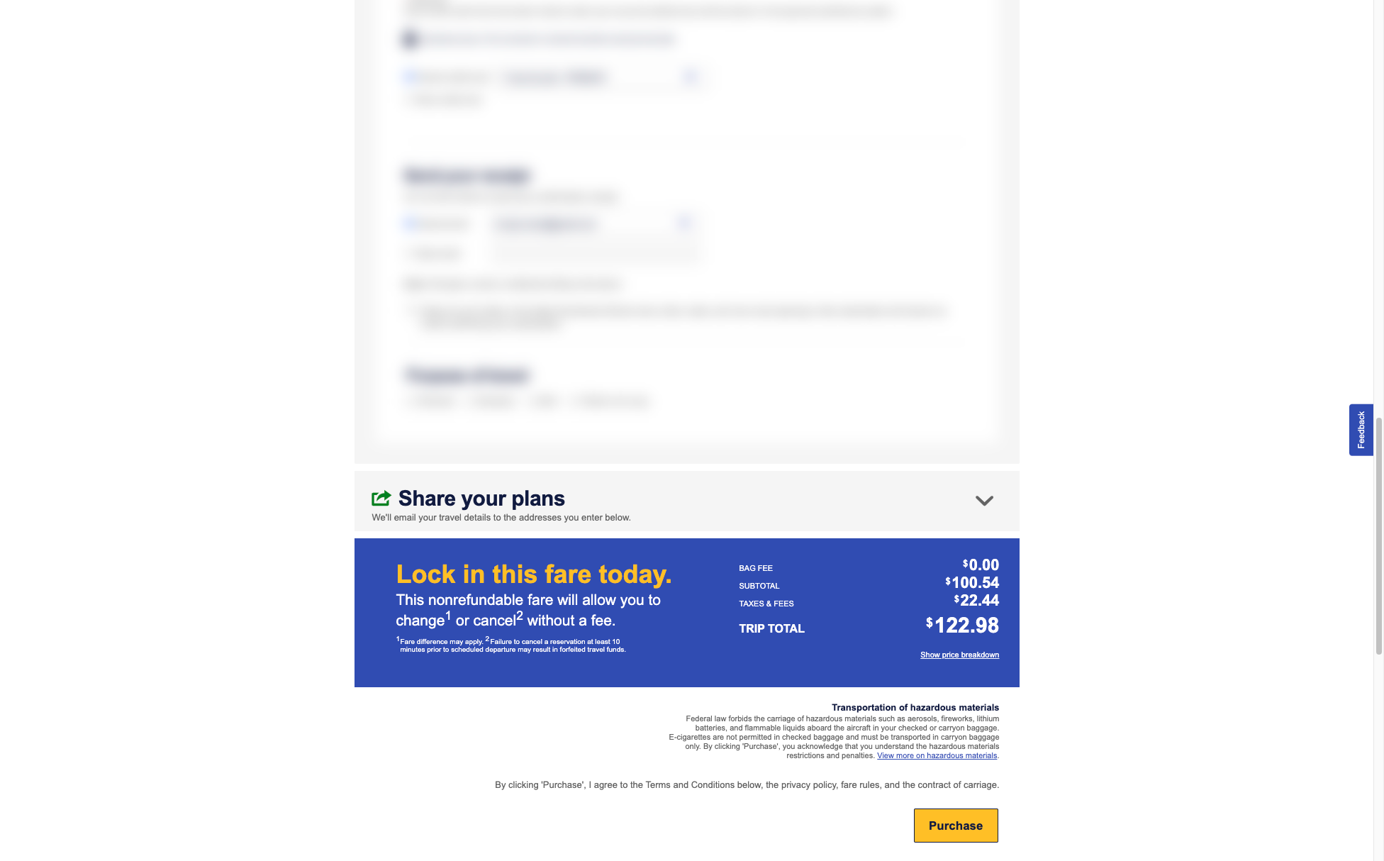Proceed through the check out process