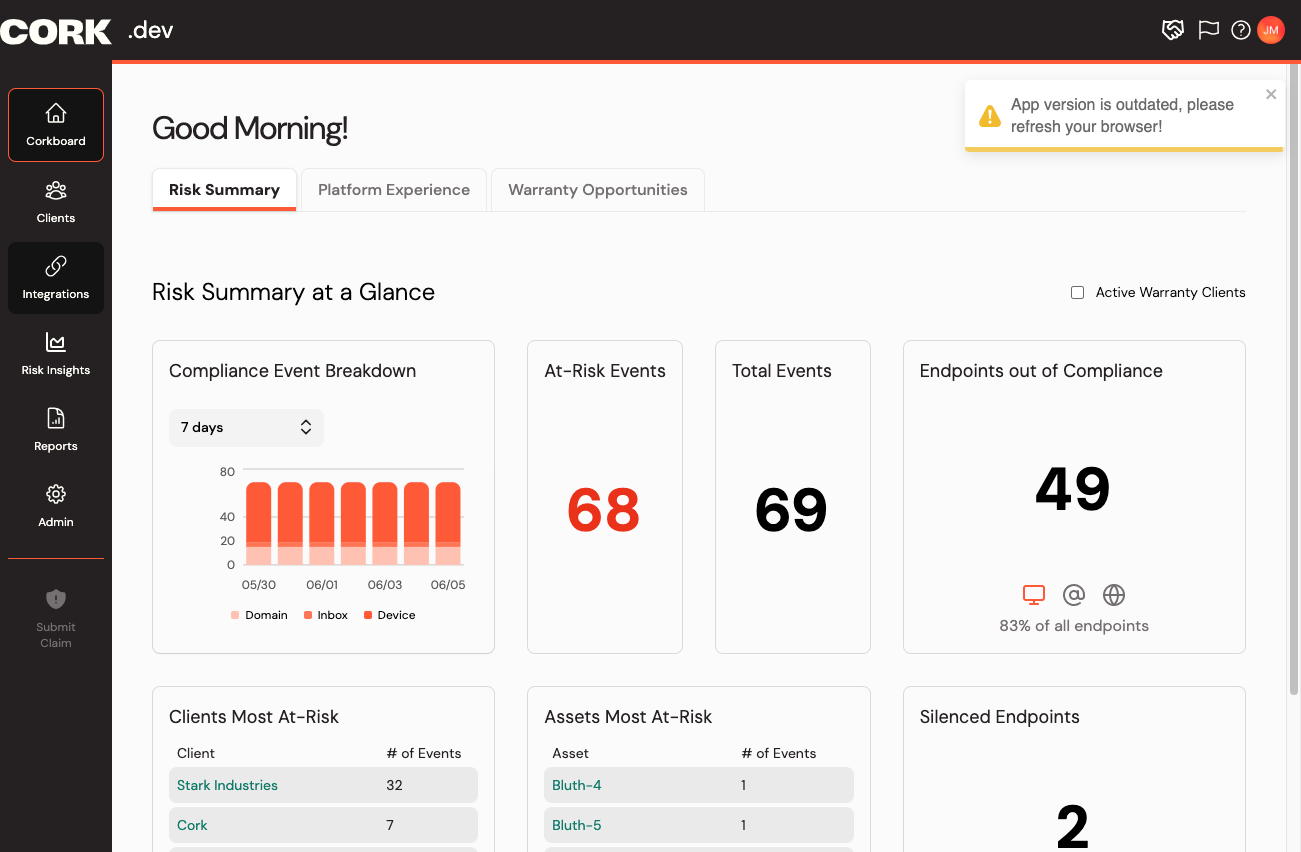 Click on Integrations