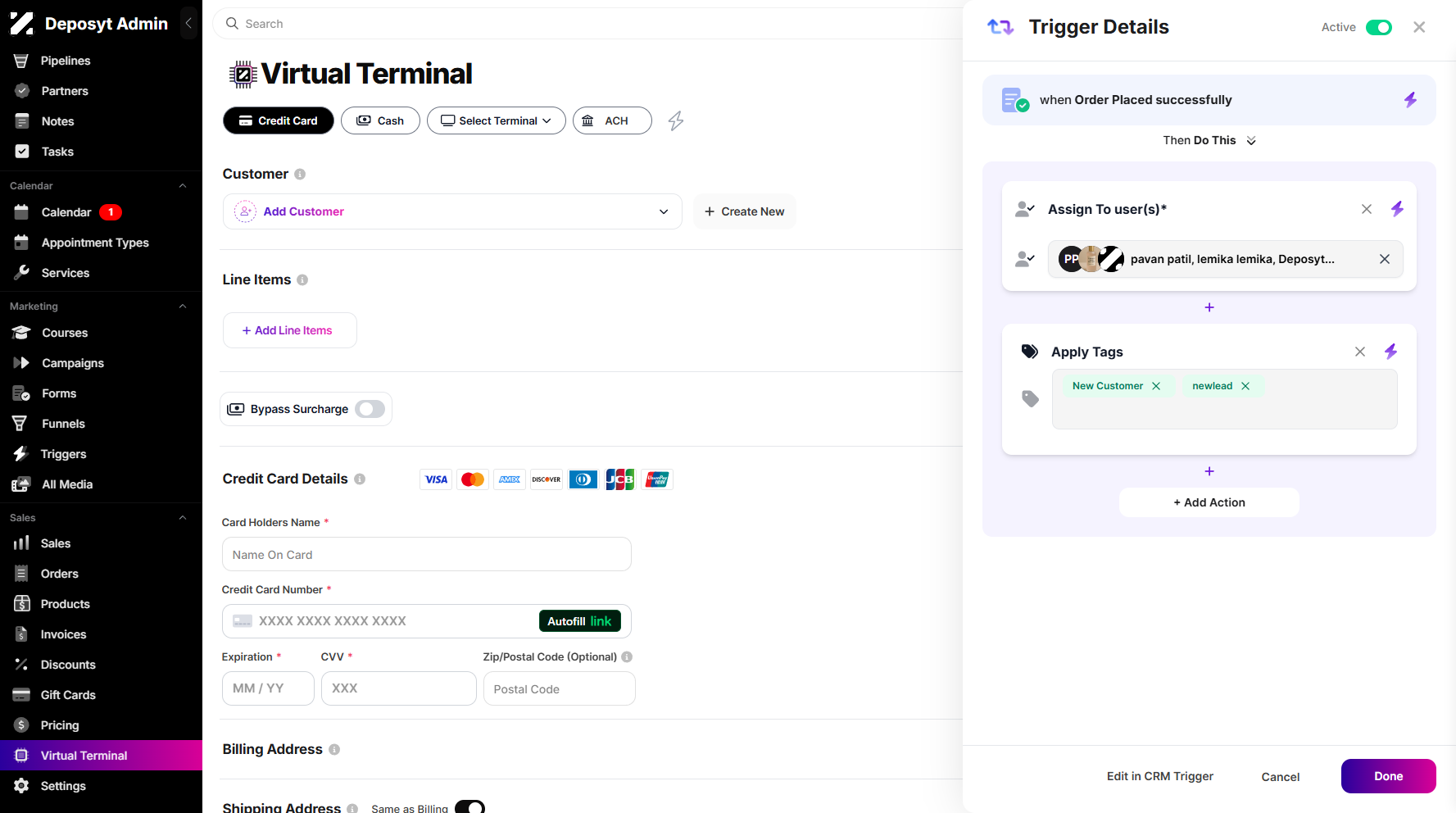 Step 8: Once all is set, proceed by clicking the Done button.