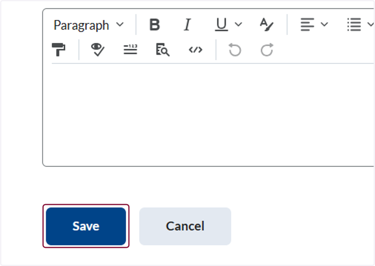 Click on Save
