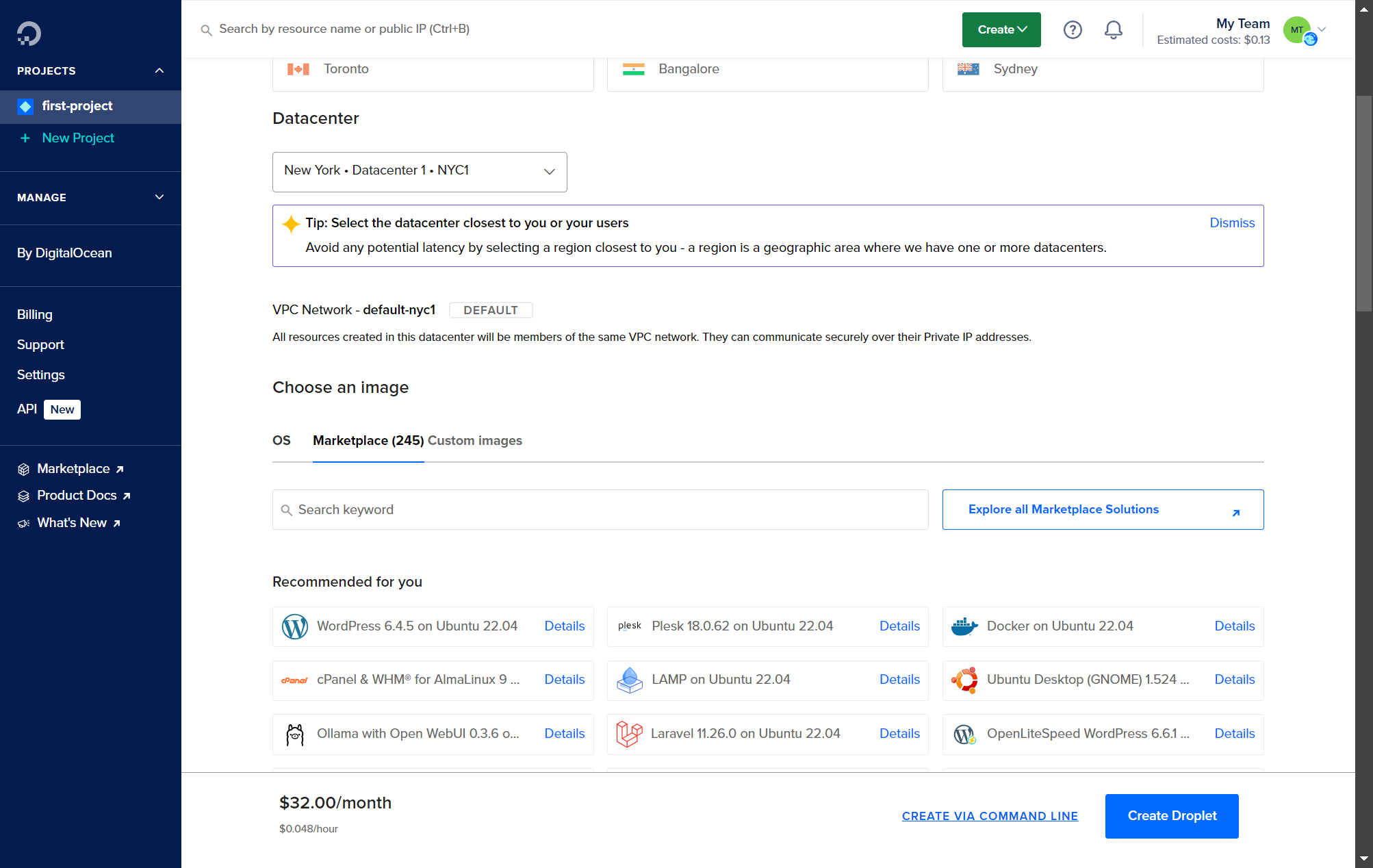 Click on Docker on Ubuntu 22.04