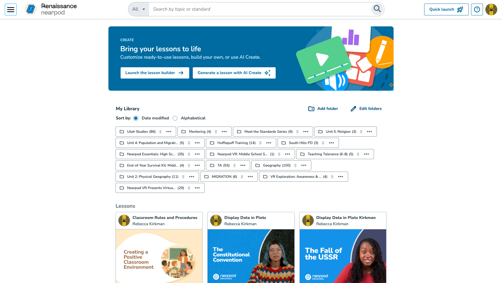 Click on Open navigation menu