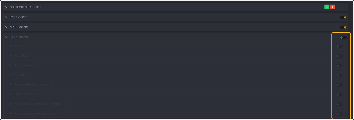 You should disable any parameter or group of parameters you do not need.