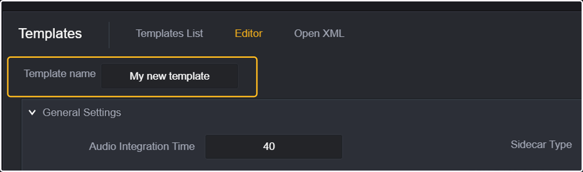 You will then need to add a new name to your template.