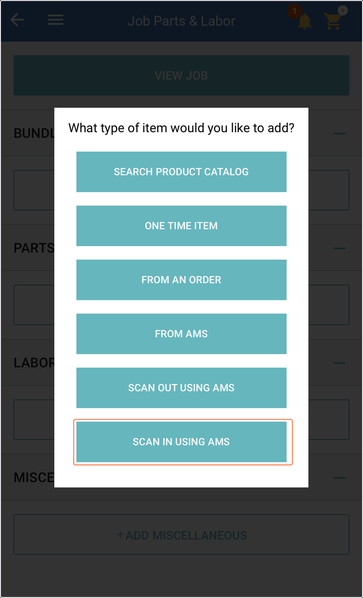 Scan in
