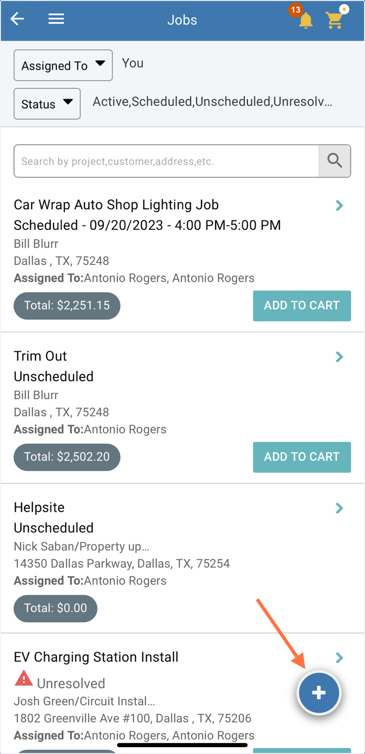 Select Job