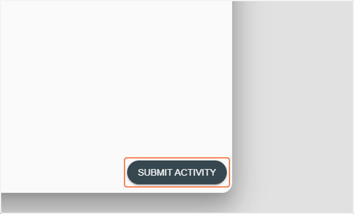 Click on SUBMIT ACTIVITY