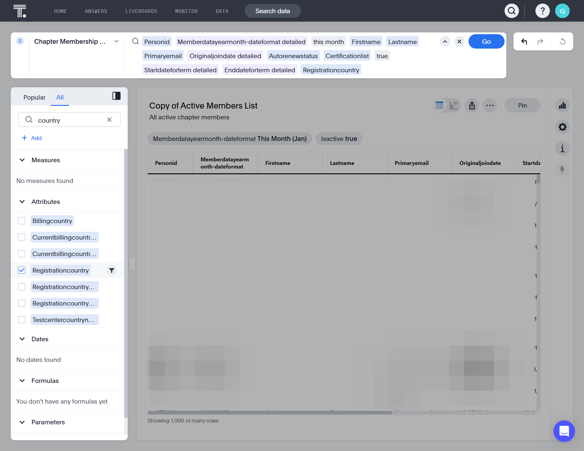 Select Registrationcountry