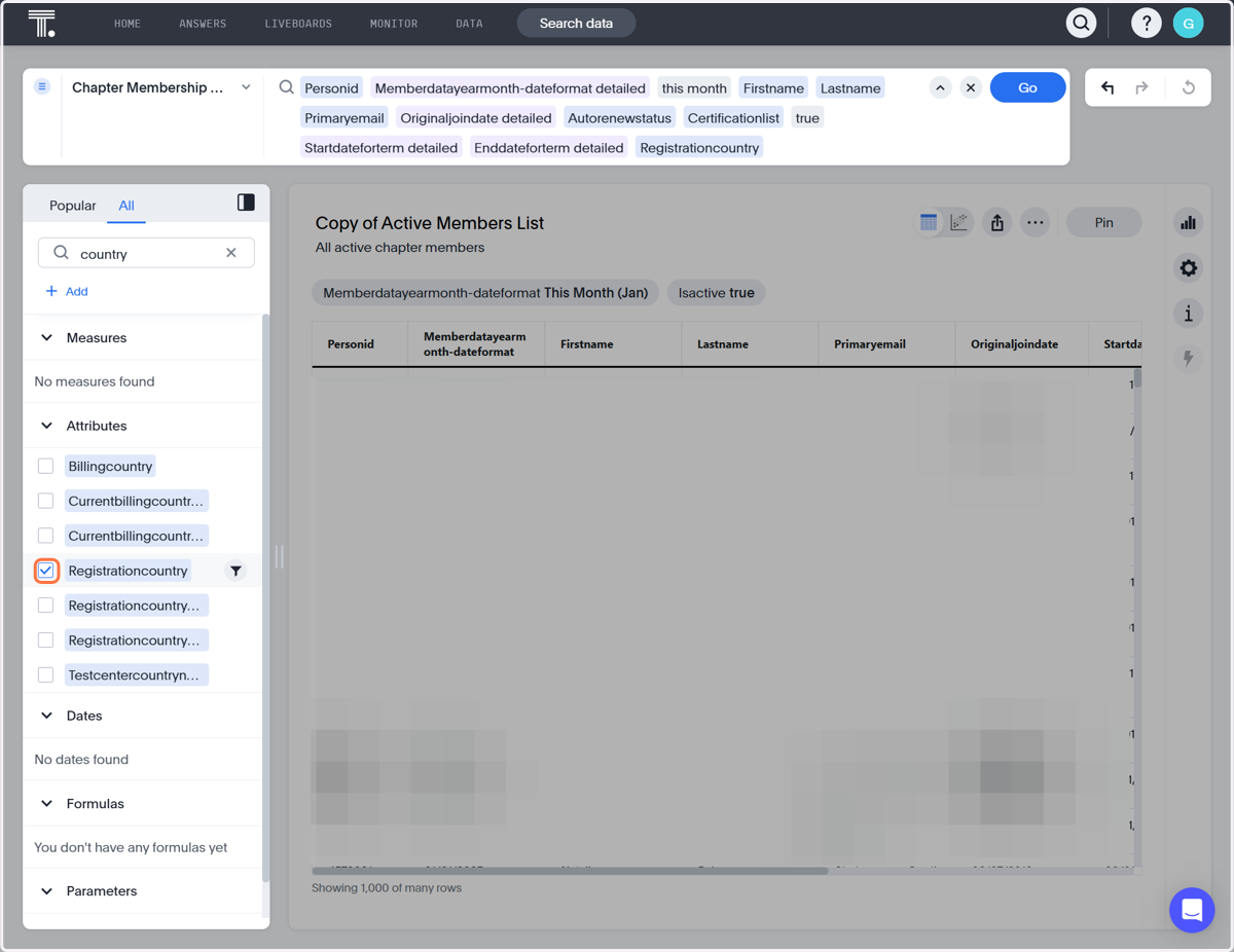 Select Registrationcountry