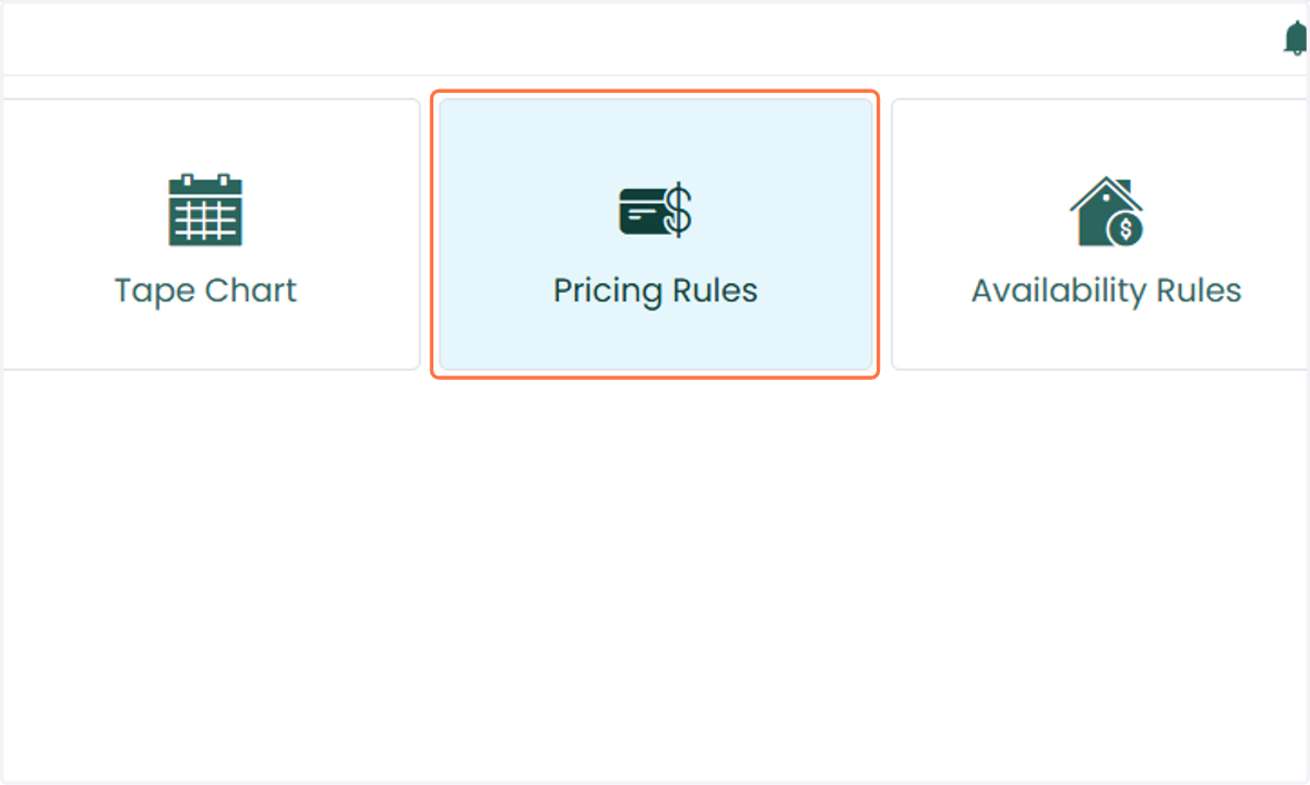 To create a Yielding Map, navigate to Pricing Rules