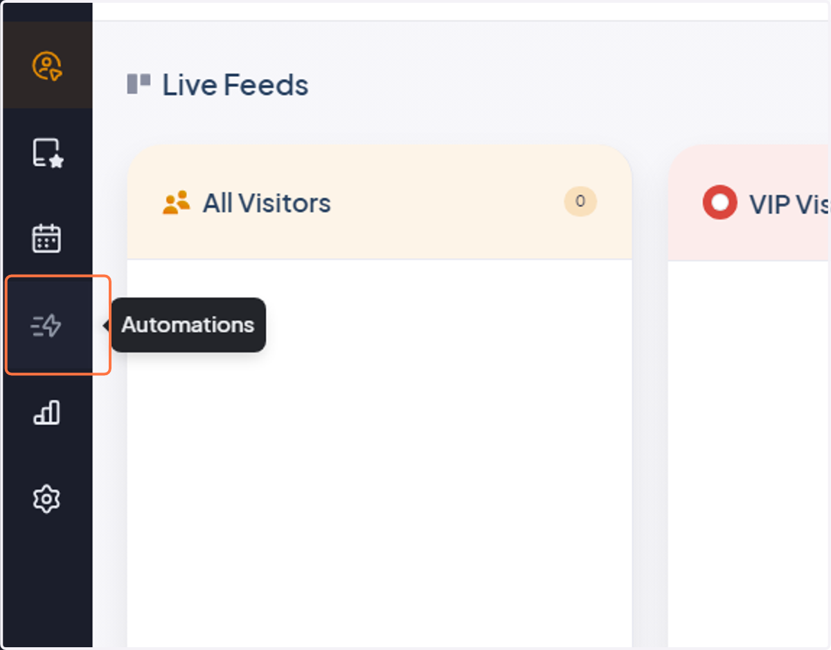 Click "Automations"