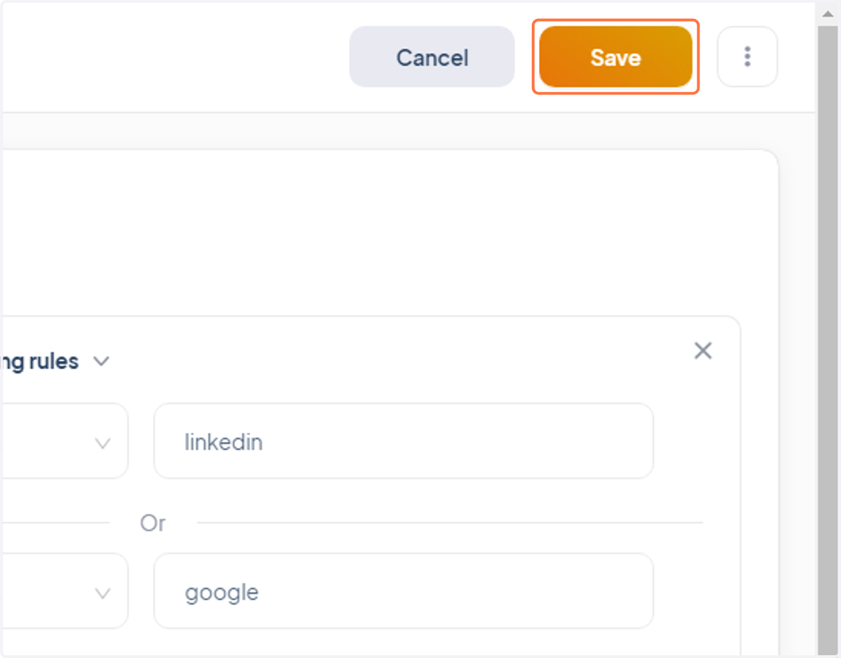 Click "Save" and you're done