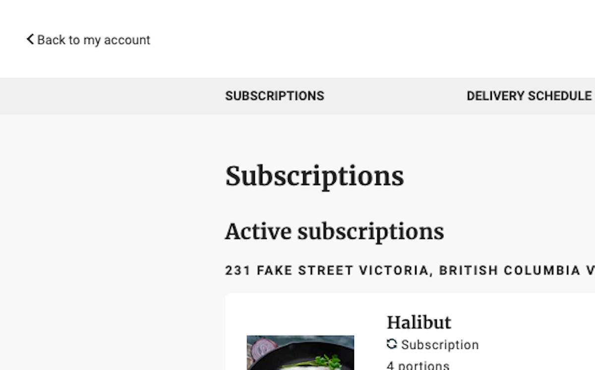 Click on SUBSCRIPTIONS