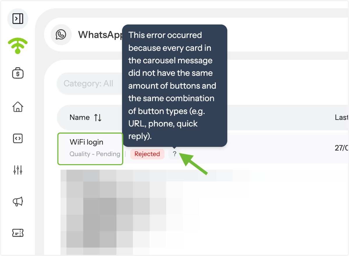 Handle Rejections (If Any)