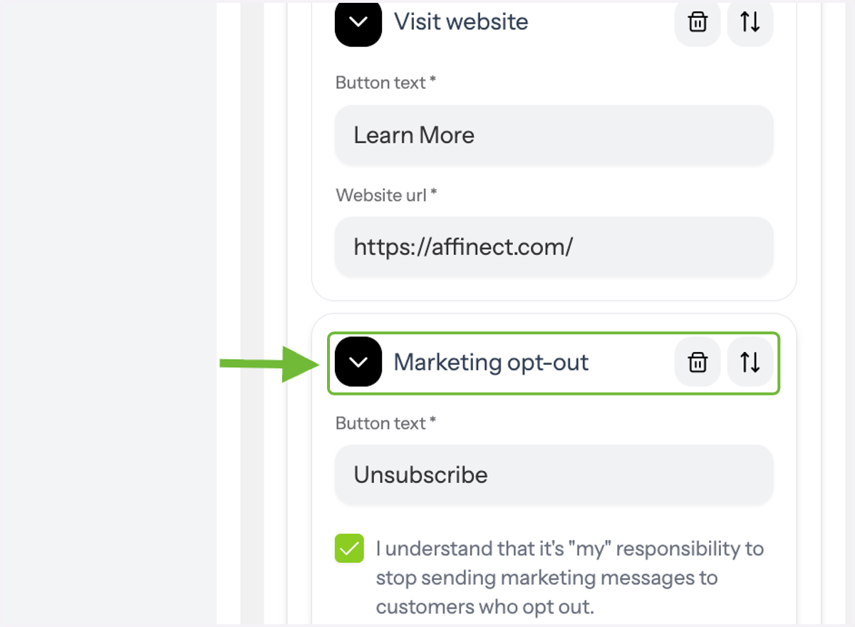 Include Opt-Out Option