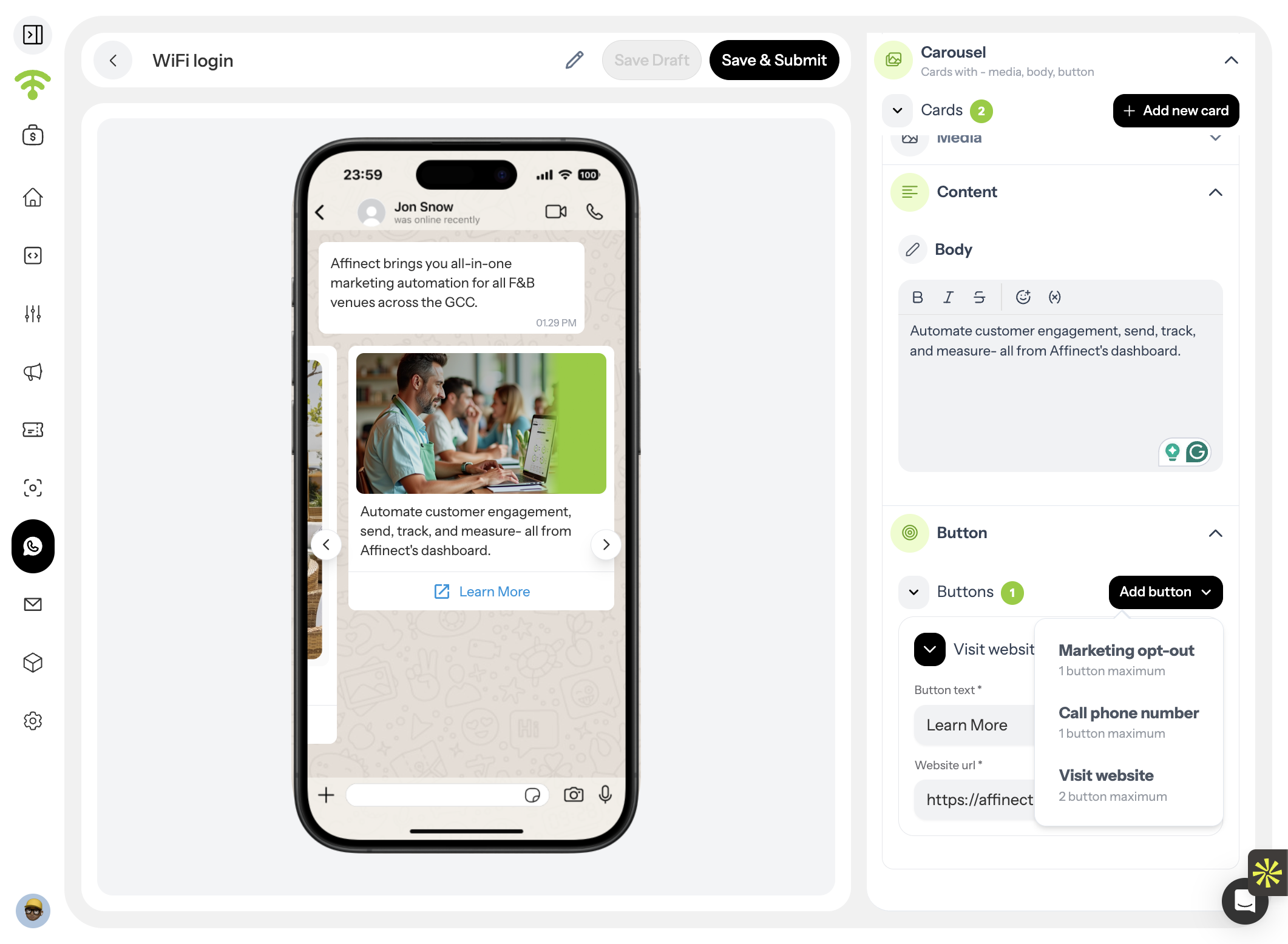Add Buttons \(Call-to-Action\)