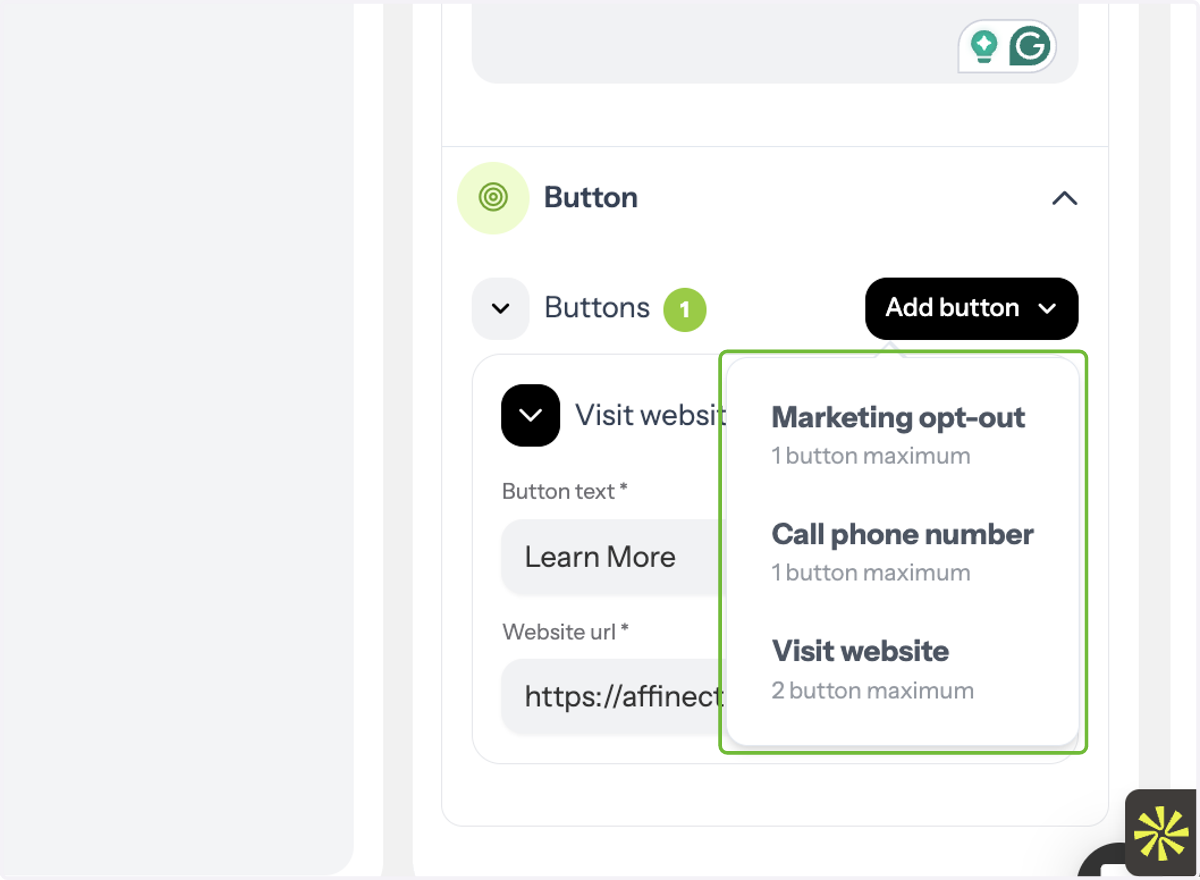 Add Buttons (Call-to-Action)