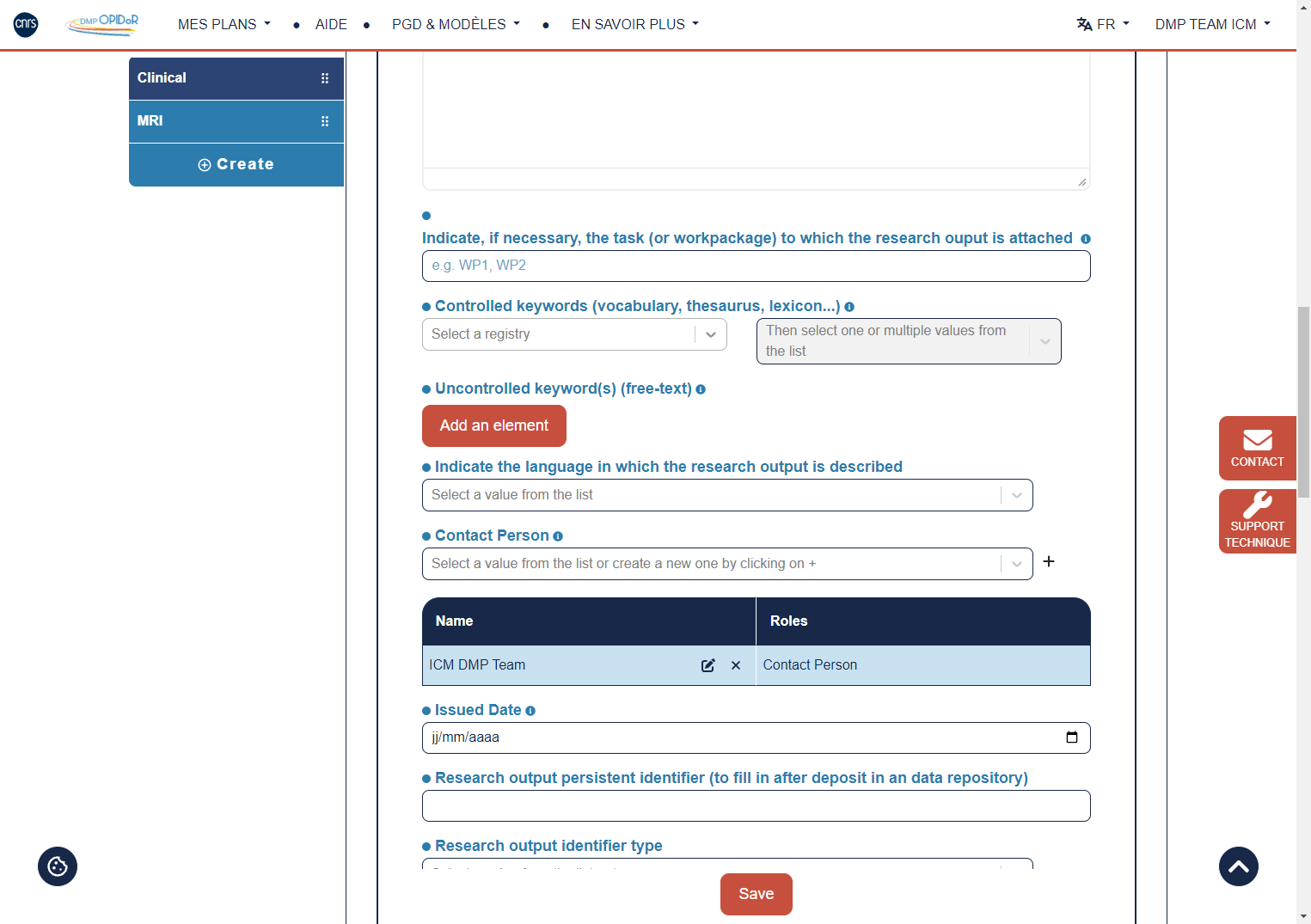 For the Keywords, add as much as possible for rich metadata