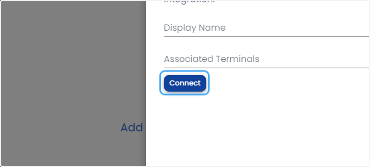 Click on Connect