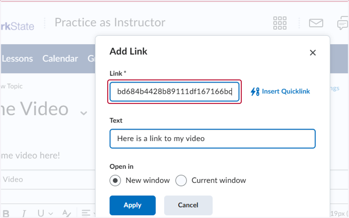 Paste selected text into input