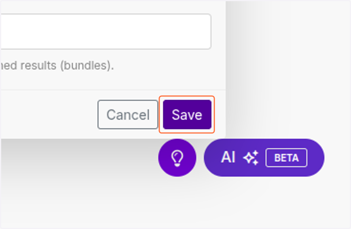 Click on Save