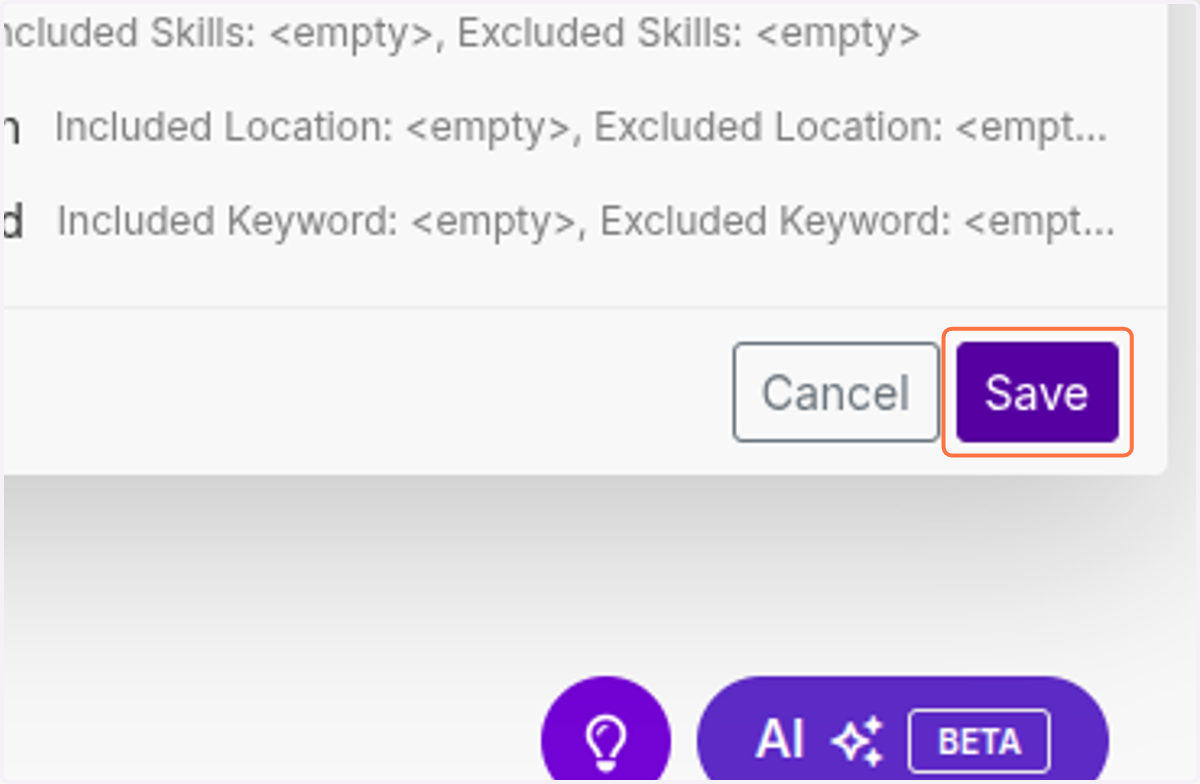 Click on Save
