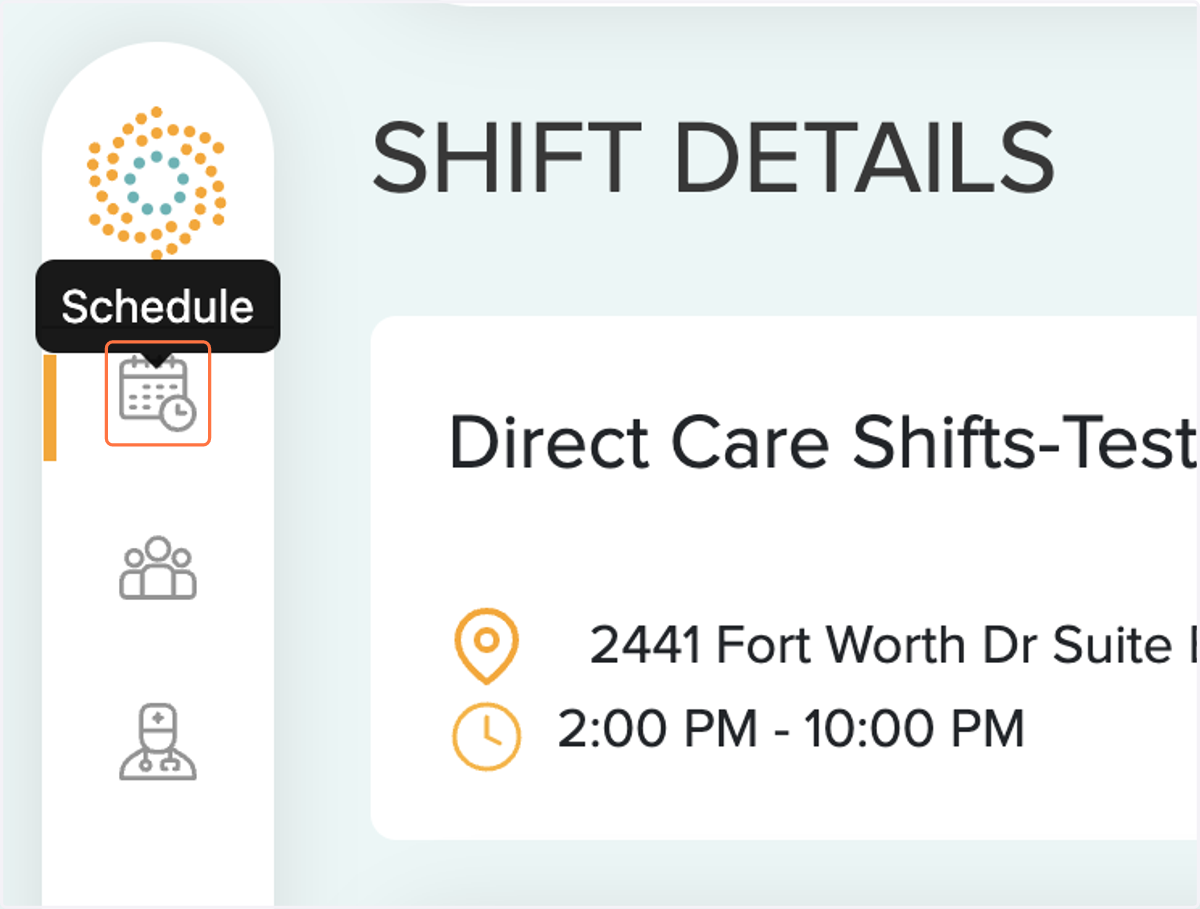 Go to Schedule