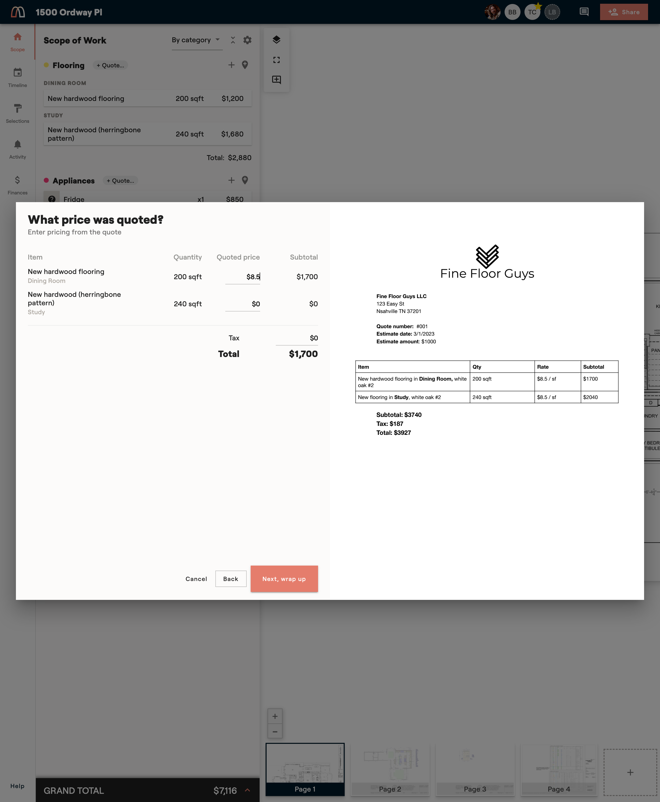 Confirm prices on your items