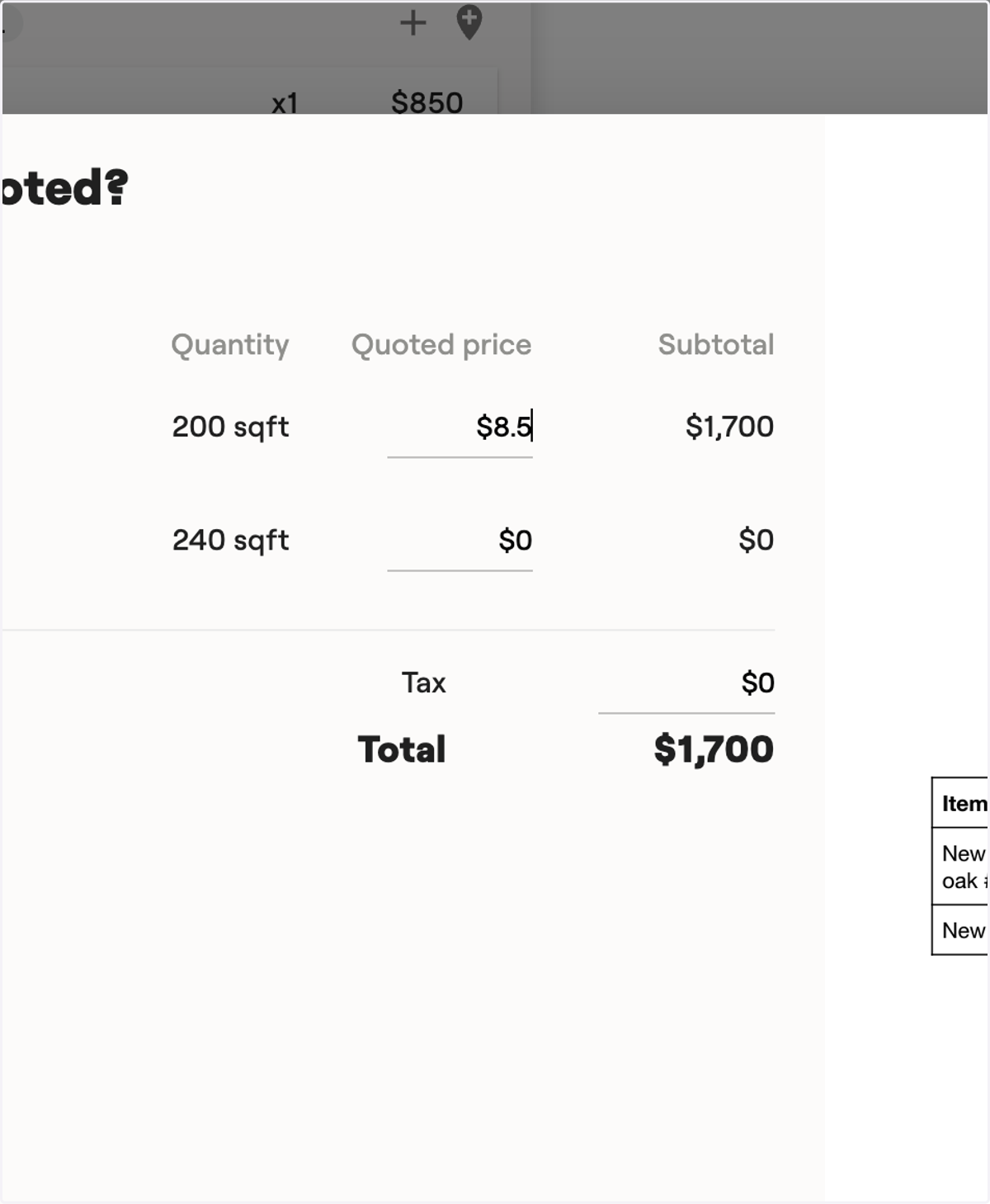 Confirm prices on your items