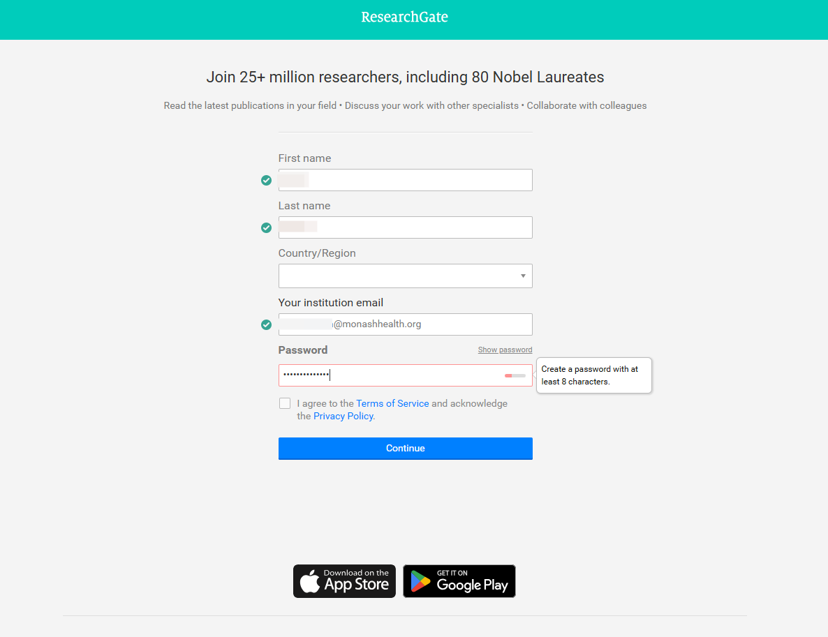 Type in your details